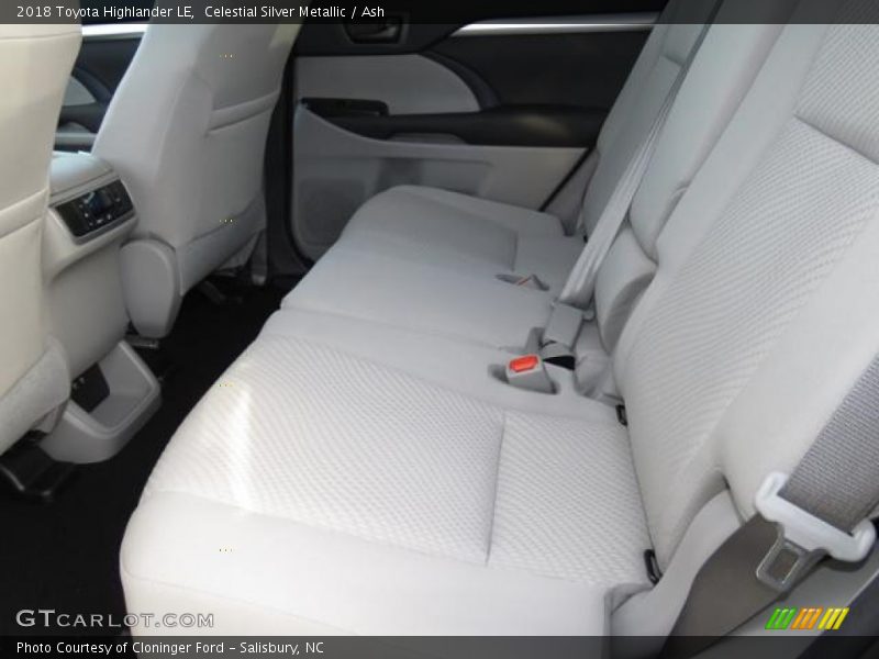 Celestial Silver Metallic / Ash 2018 Toyota Highlander LE
