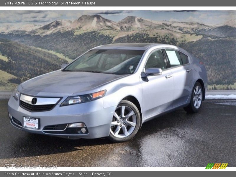 Silver Moon / Taupe 2012 Acura TL 3.5 Technology