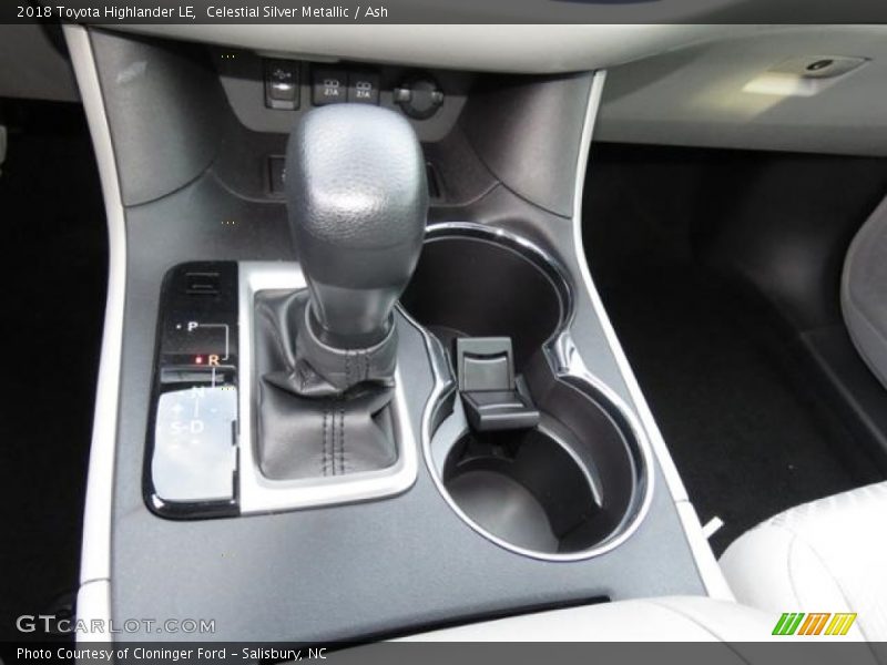 Celestial Silver Metallic / Ash 2018 Toyota Highlander LE