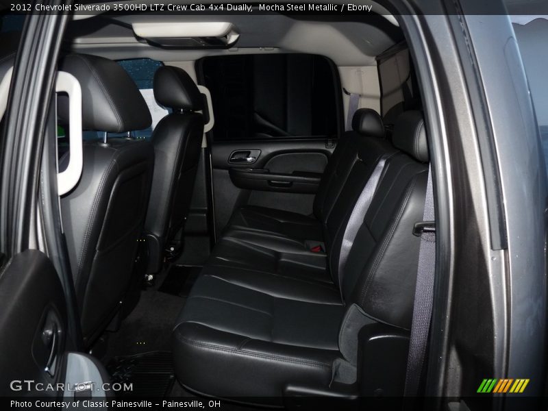 Mocha Steel Metallic / Ebony 2012 Chevrolet Silverado 3500HD LTZ Crew Cab 4x4 Dually
