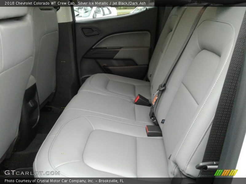 Silver Ice Metallic / Jet Black/Dark Ash 2018 Chevrolet Colorado WT Crew Cab