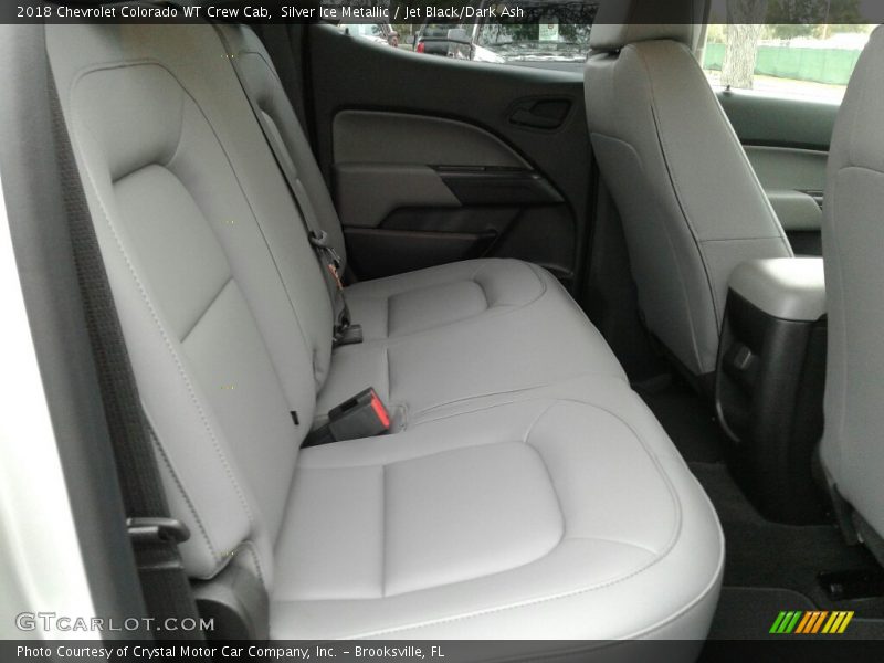 Silver Ice Metallic / Jet Black/Dark Ash 2018 Chevrolet Colorado WT Crew Cab