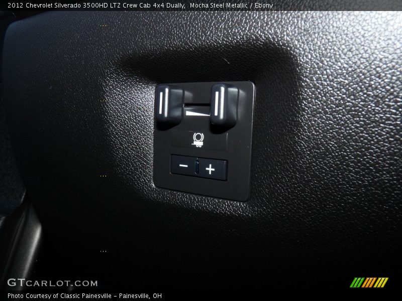 Mocha Steel Metallic / Ebony 2012 Chevrolet Silverado 3500HD LTZ Crew Cab 4x4 Dually