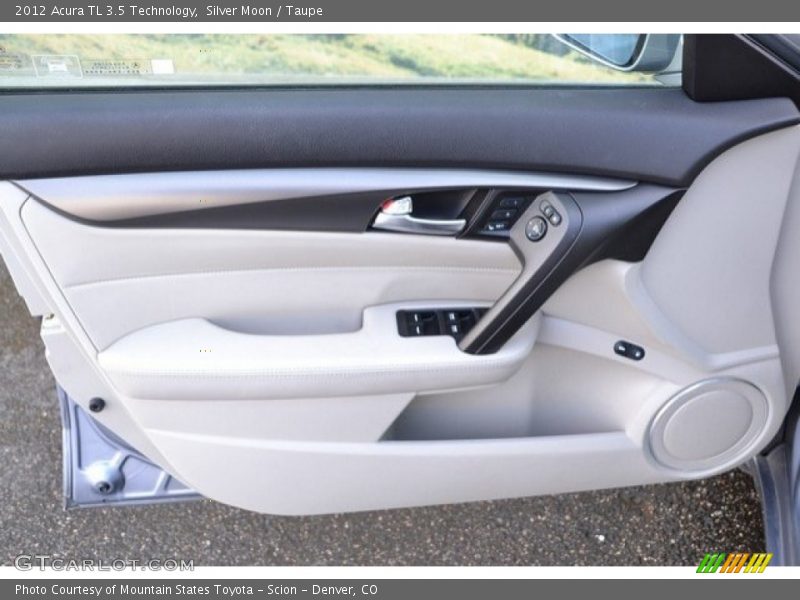 Silver Moon / Taupe 2012 Acura TL 3.5 Technology