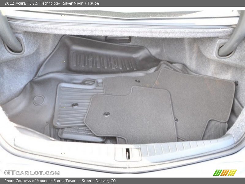 Silver Moon / Taupe 2012 Acura TL 3.5 Technology
