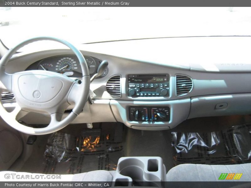 Sterling Silver Metallic / Medium Gray 2004 Buick Century Standard
