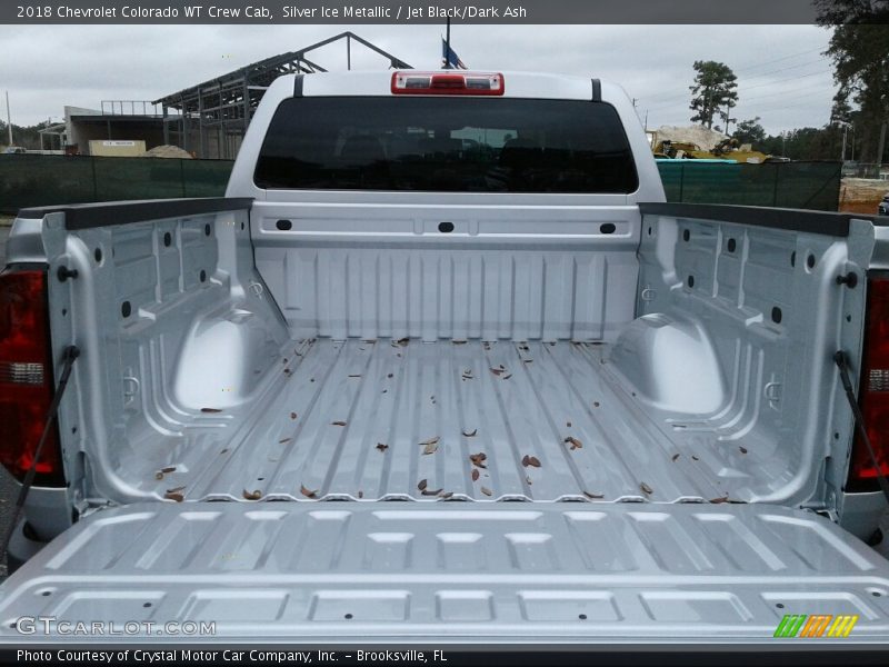Silver Ice Metallic / Jet Black/Dark Ash 2018 Chevrolet Colorado WT Crew Cab