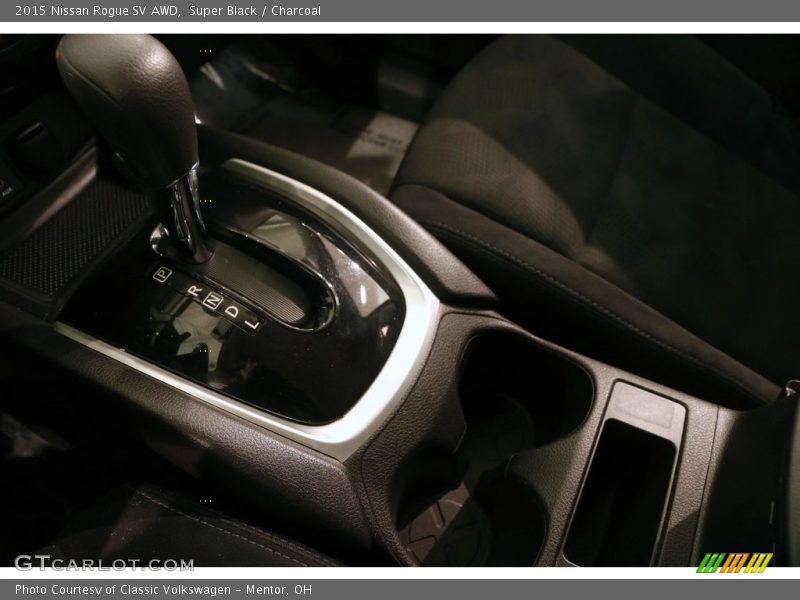 Super Black / Charcoal 2015 Nissan Rogue SV AWD