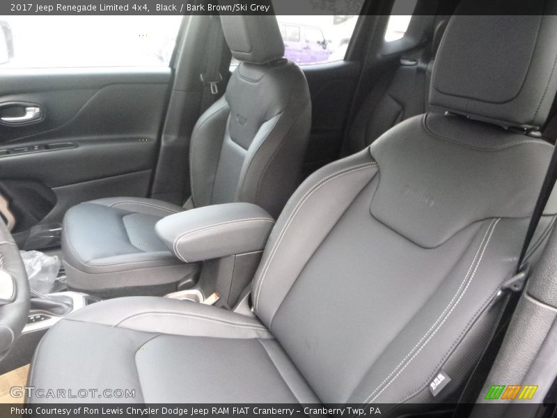 Black / Bark Brown/Ski Grey 2017 Jeep Renegade Limited 4x4