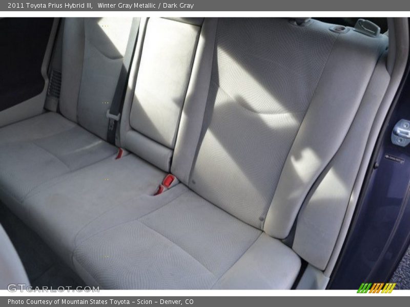 Winter Gray Metallic / Dark Gray 2011 Toyota Prius Hybrid III