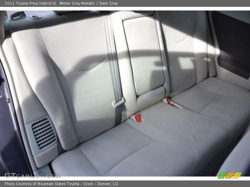 Winter Gray Metallic / Dark Gray 2011 Toyota Prius Hybrid III
