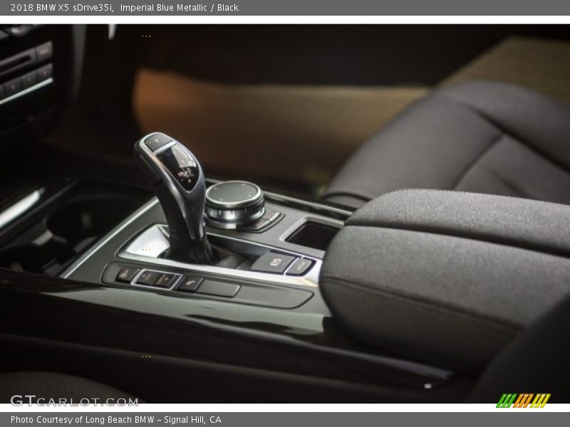 Imperial Blue Metallic / Black 2018 BMW X5 sDrive35i