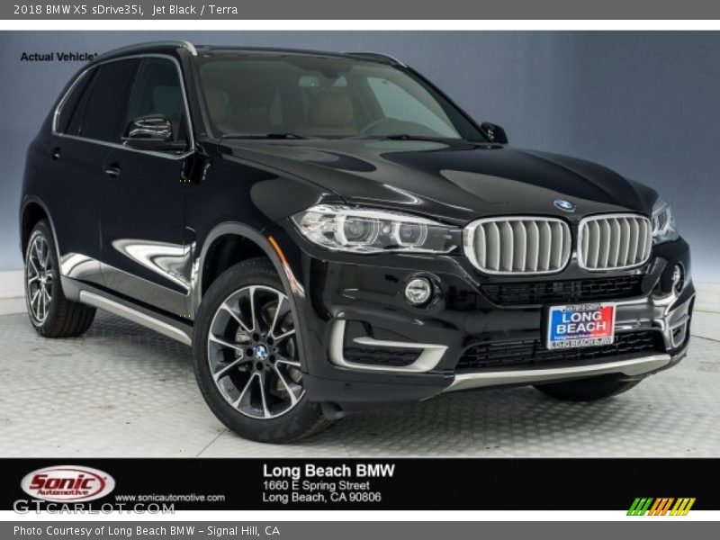 Jet Black / Terra 2018 BMW X5 sDrive35i