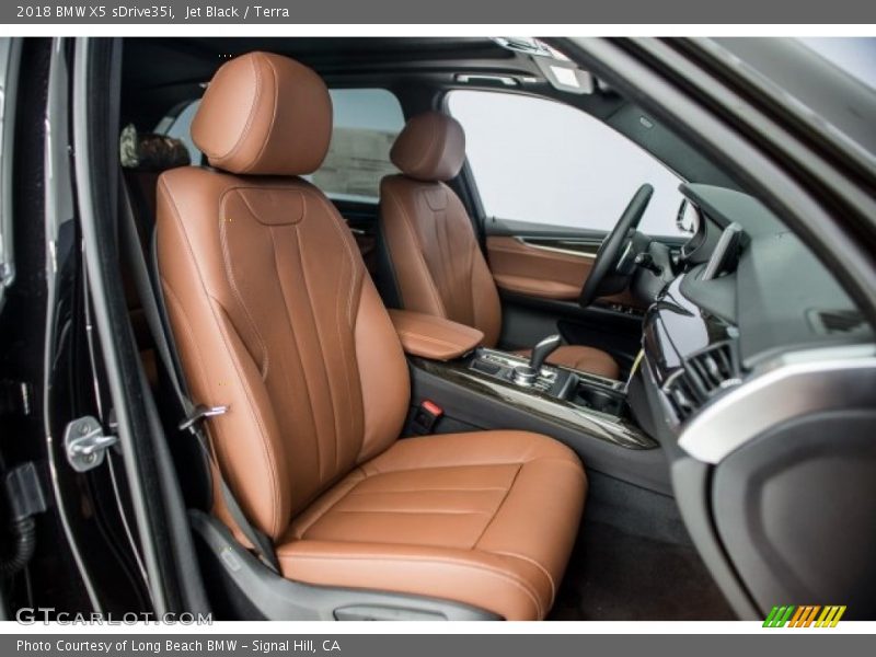 Jet Black / Terra 2018 BMW X5 sDrive35i