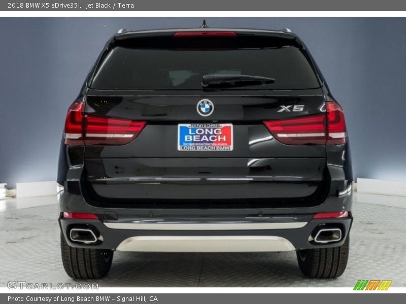 Jet Black / Terra 2018 BMW X5 sDrive35i