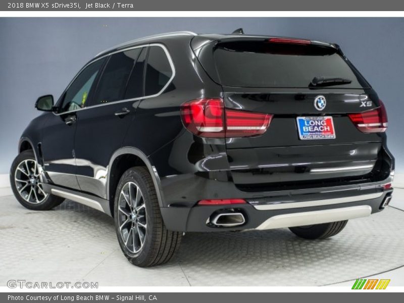 Jet Black / Terra 2018 BMW X5 sDrive35i