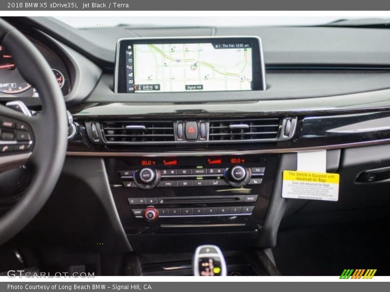 Jet Black / Terra 2018 BMW X5 sDrive35i