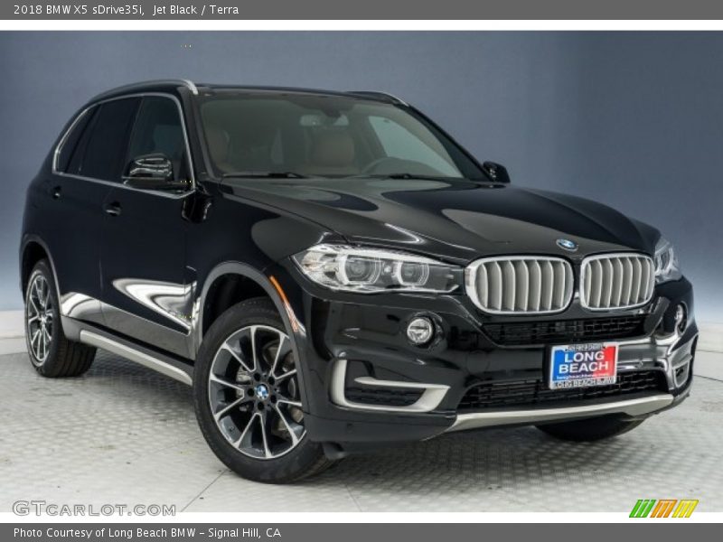 Jet Black / Terra 2018 BMW X5 sDrive35i