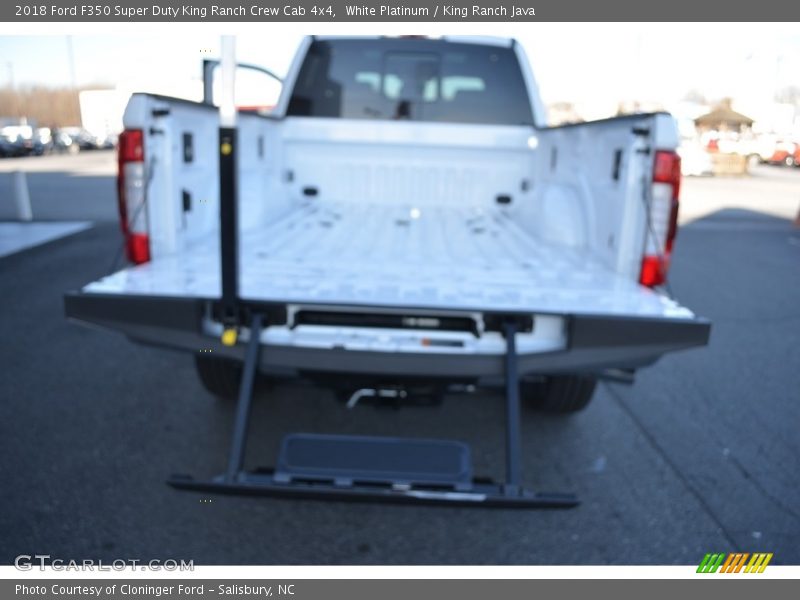 White Platinum / King Ranch Java 2018 Ford F350 Super Duty King Ranch Crew Cab 4x4