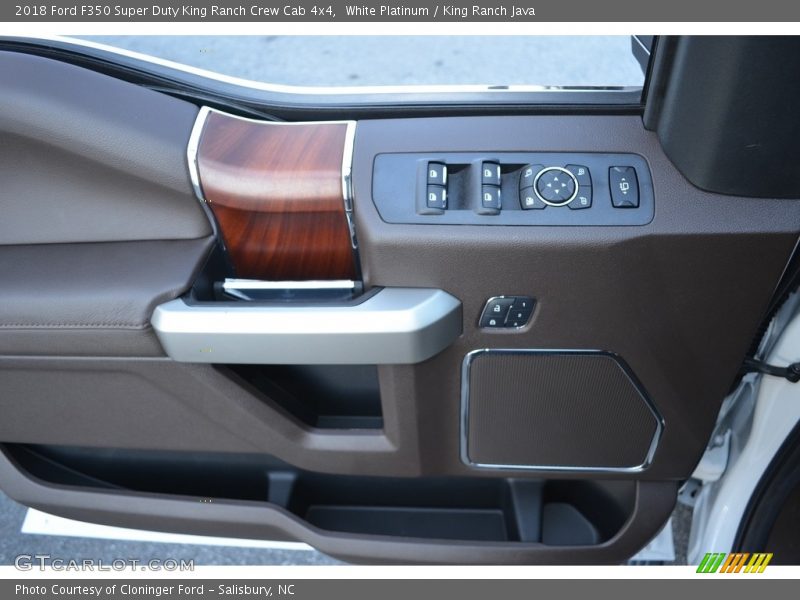 Door Panel of 2018 F350 Super Duty King Ranch Crew Cab 4x4