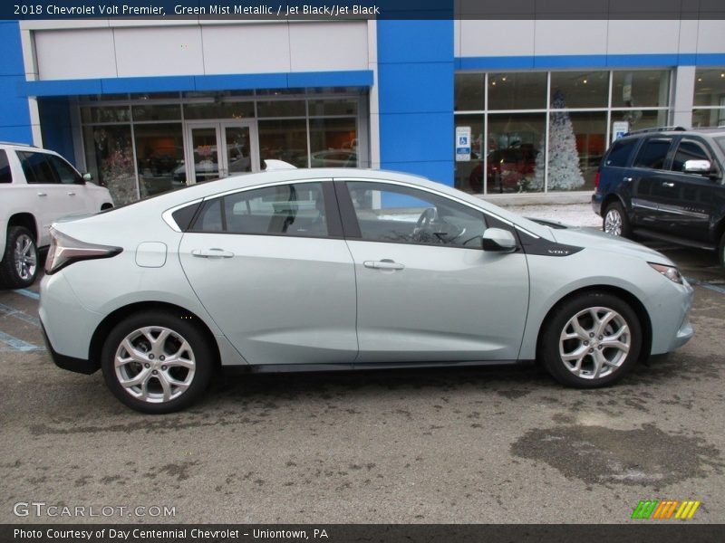 Green Mist Metallic / Jet Black/Jet Black 2018 Chevrolet Volt Premier