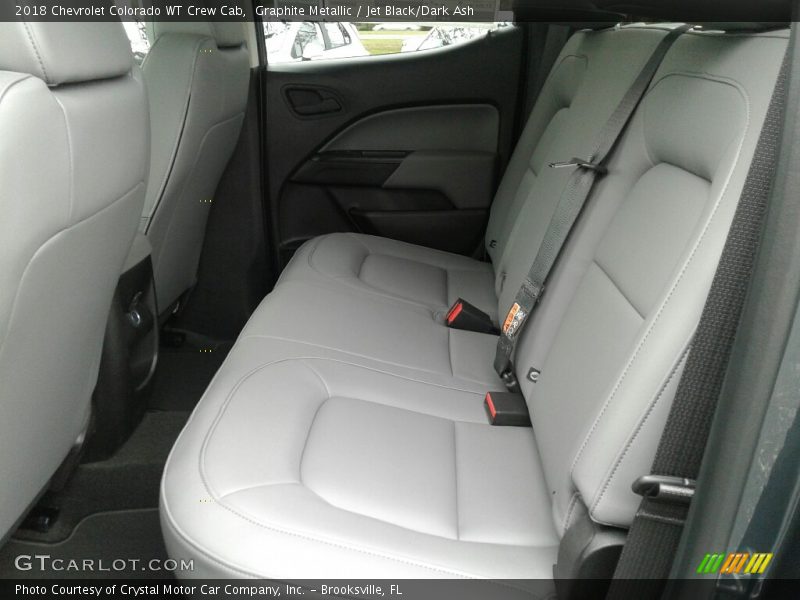 Graphite Metallic / Jet Black/Dark Ash 2018 Chevrolet Colorado WT Crew Cab