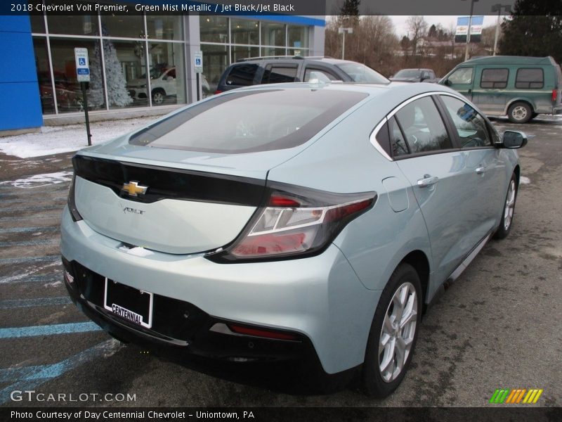 Green Mist Metallic / Jet Black/Jet Black 2018 Chevrolet Volt Premier