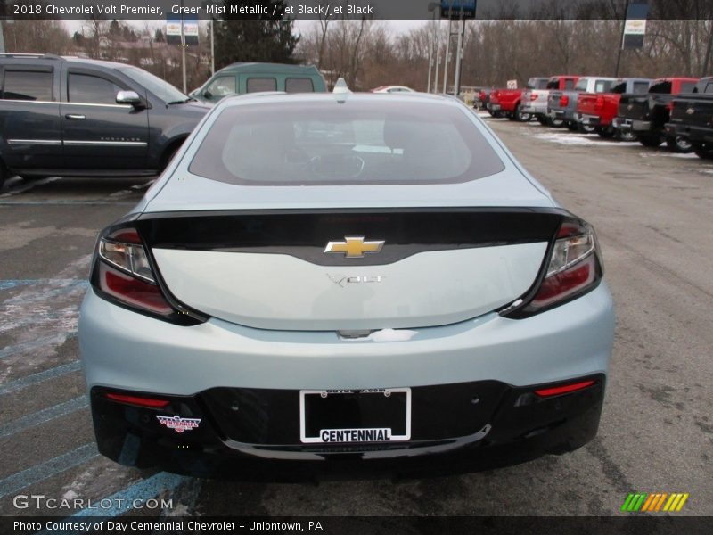 Green Mist Metallic / Jet Black/Jet Black 2018 Chevrolet Volt Premier