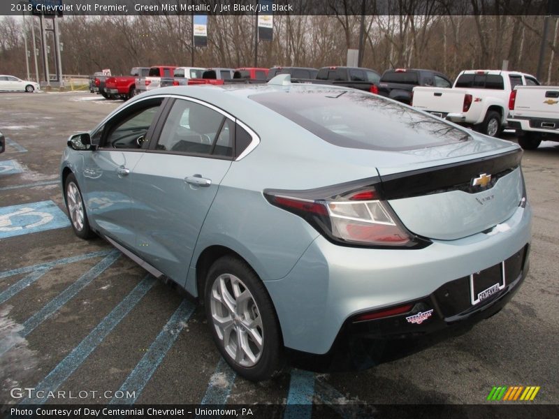 Green Mist Metallic / Jet Black/Jet Black 2018 Chevrolet Volt Premier