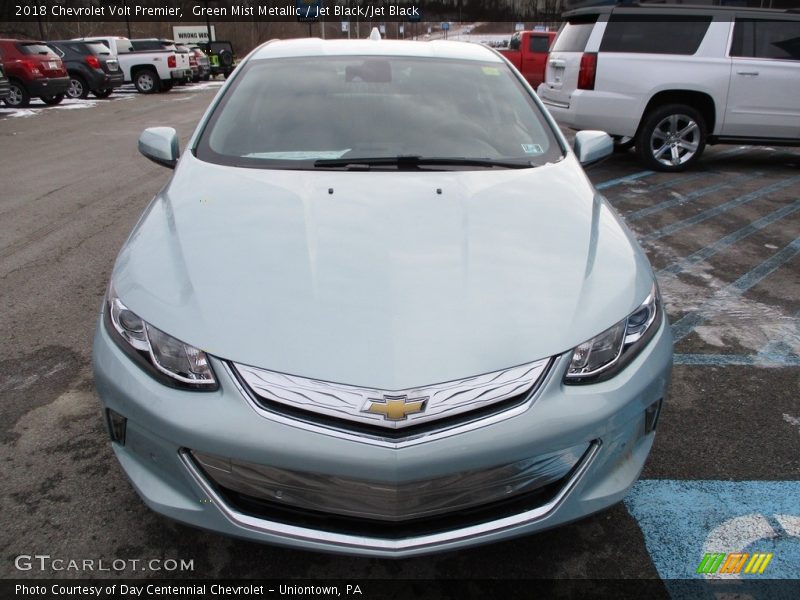 Green Mist Metallic / Jet Black/Jet Black 2018 Chevrolet Volt Premier