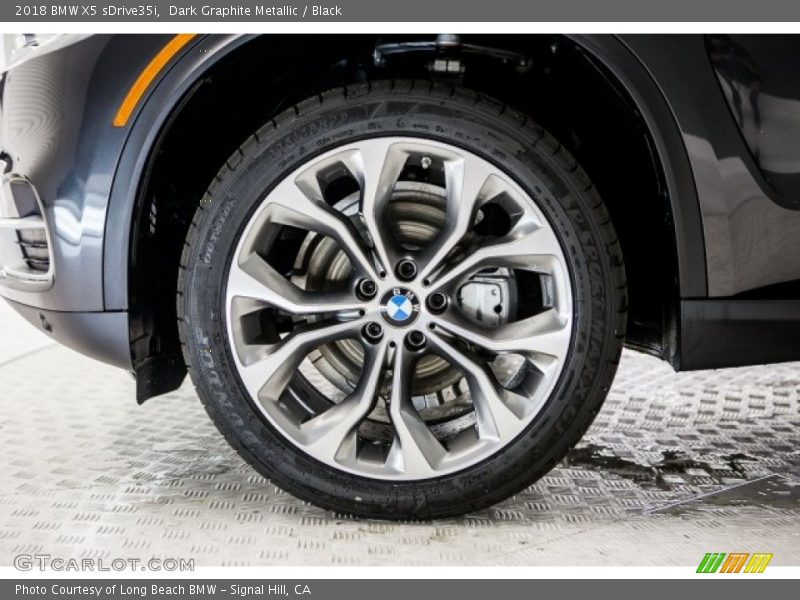 Dark Graphite Metallic / Black 2018 BMW X5 sDrive35i
