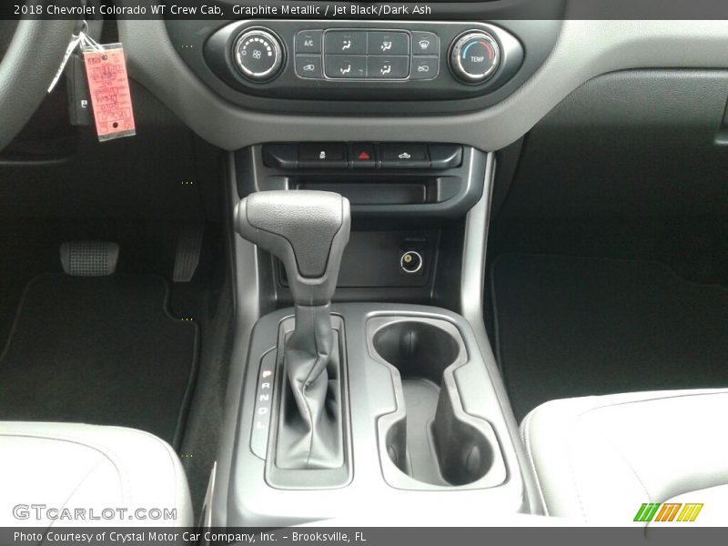 Graphite Metallic / Jet Black/Dark Ash 2018 Chevrolet Colorado WT Crew Cab