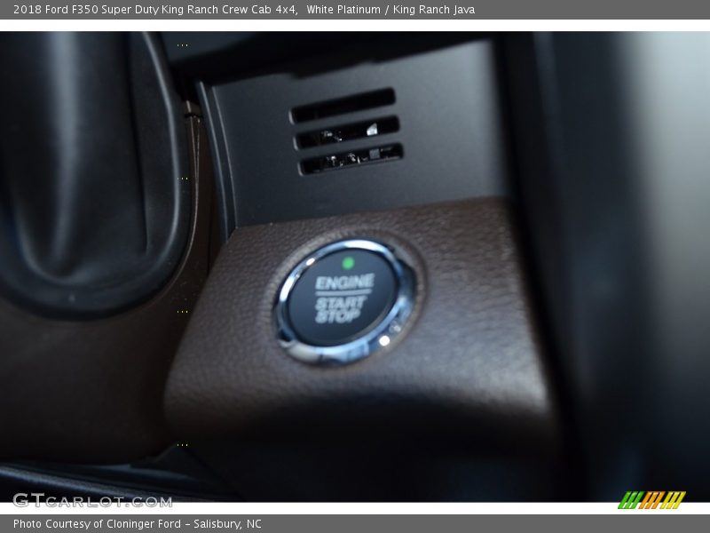 White Platinum / King Ranch Java 2018 Ford F350 Super Duty King Ranch Crew Cab 4x4