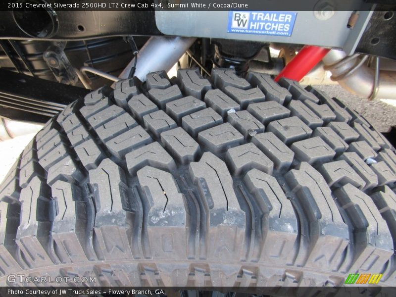 Summit White / Cocoa/Dune 2015 Chevrolet Silverado 2500HD LTZ Crew Cab 4x4