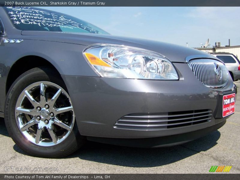 Sharkskin Gray / Titanium Gray 2007 Buick Lucerne CXL
