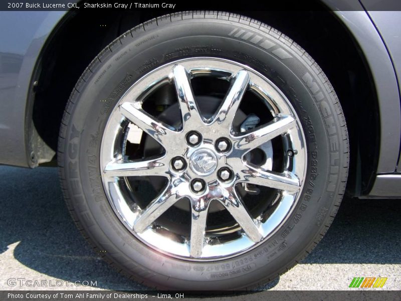 Sharkskin Gray / Titanium Gray 2007 Buick Lucerne CXL