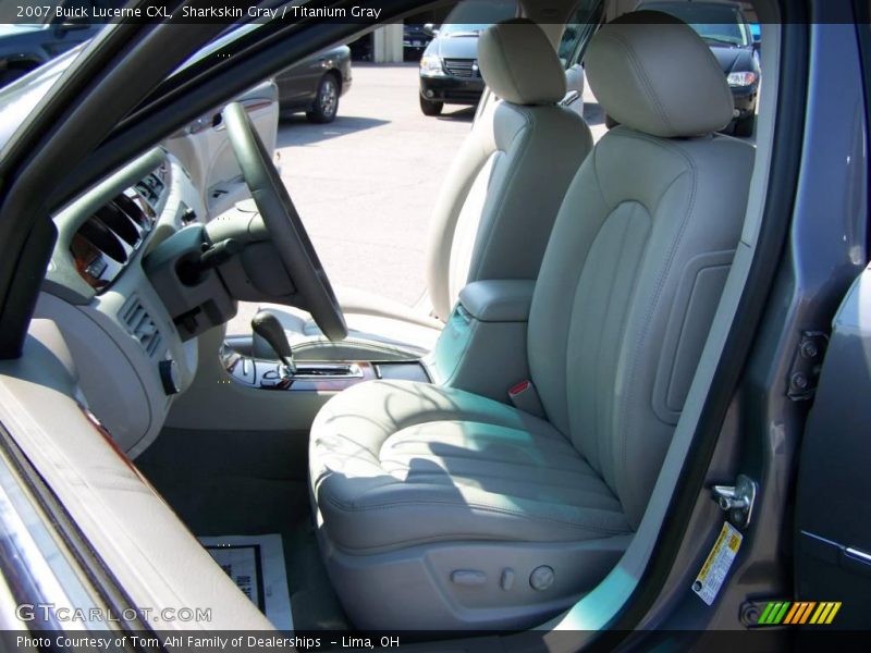 Sharkskin Gray / Titanium Gray 2007 Buick Lucerne CXL