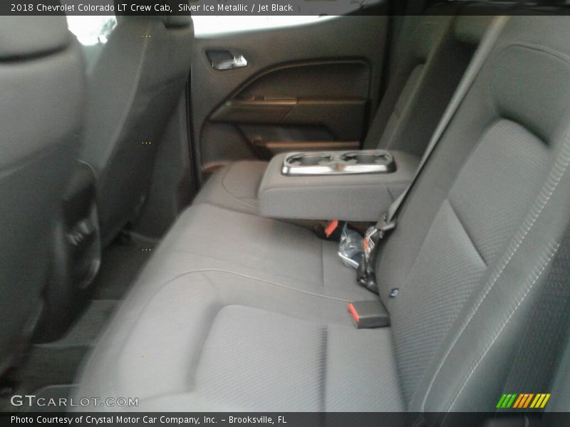 Silver Ice Metallic / Jet Black 2018 Chevrolet Colorado LT Crew Cab