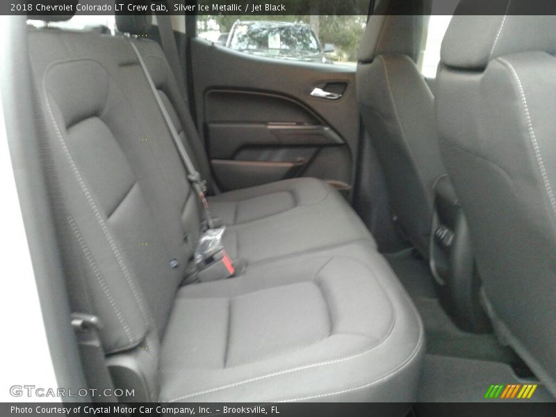 Silver Ice Metallic / Jet Black 2018 Chevrolet Colorado LT Crew Cab