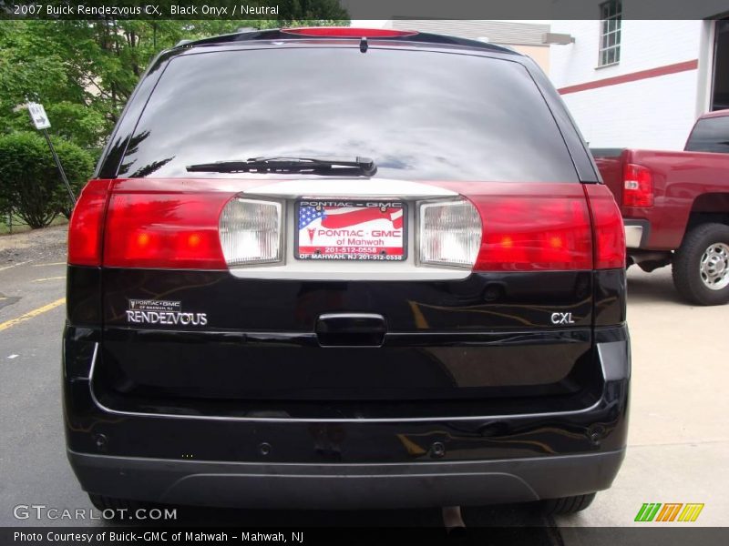 Black Onyx / Neutral 2007 Buick Rendezvous CX