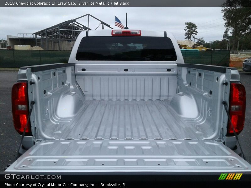 Silver Ice Metallic / Jet Black 2018 Chevrolet Colorado LT Crew Cab