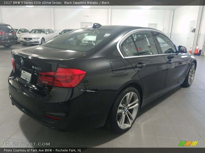Black Sapphire Metallic / Black 2017 BMW 3 Series 330i xDrive Sedan