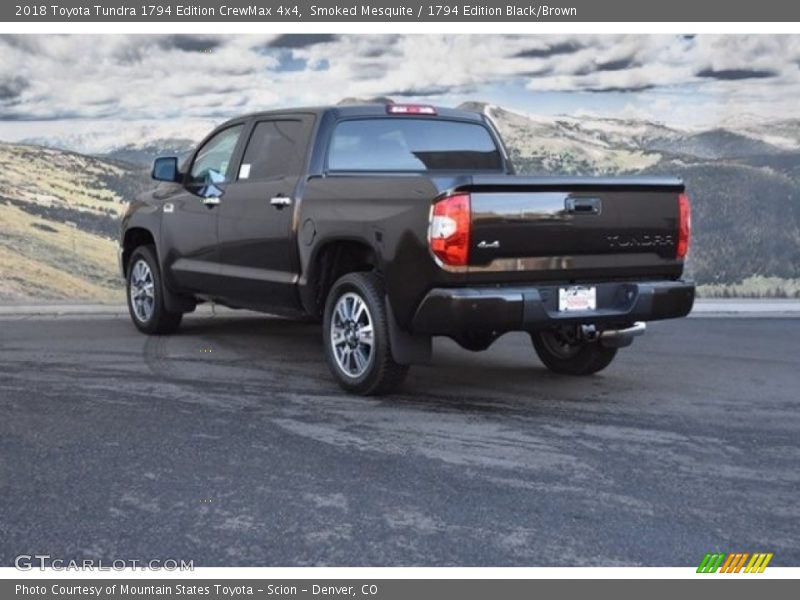 Smoked Mesquite / 1794 Edition Black/Brown 2018 Toyota Tundra 1794 Edition CrewMax 4x4