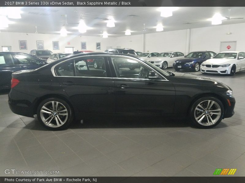 Black Sapphire Metallic / Black 2017 BMW 3 Series 330i xDrive Sedan