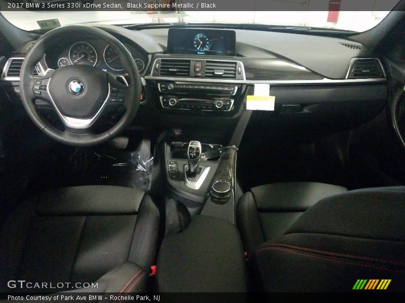 Black Sapphire Metallic / Black 2017 BMW 3 Series 330i xDrive Sedan
