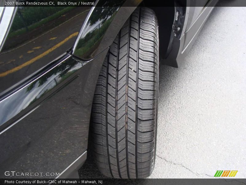 Black Onyx / Neutral 2007 Buick Rendezvous CX