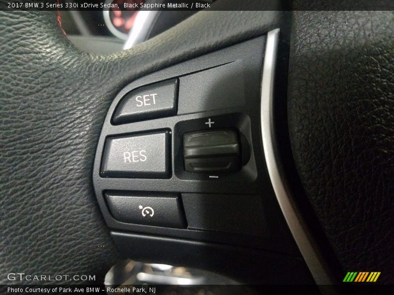 Black Sapphire Metallic / Black 2017 BMW 3 Series 330i xDrive Sedan