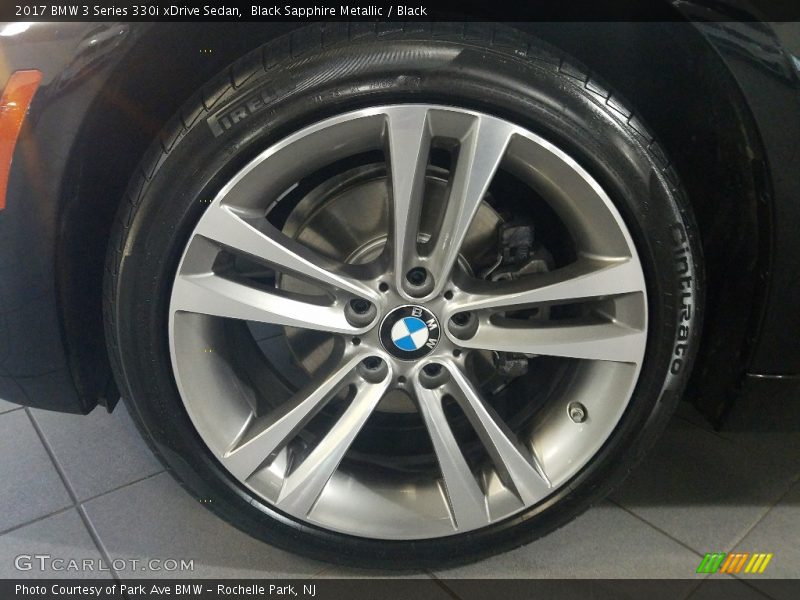 Black Sapphire Metallic / Black 2017 BMW 3 Series 330i xDrive Sedan