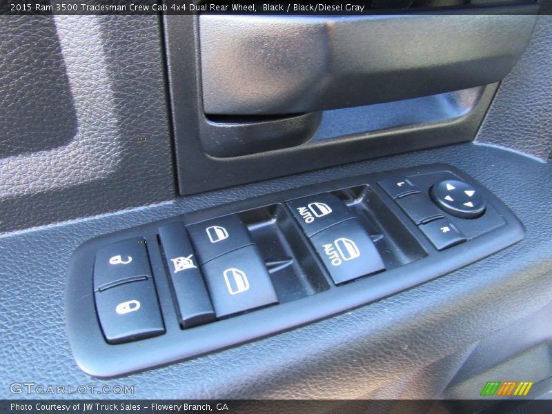 Black / Black/Diesel Gray 2015 Ram 3500 Tradesman Crew Cab 4x4 Dual Rear Wheel