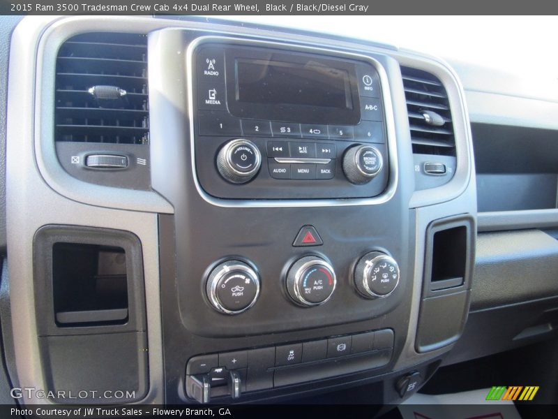 Black / Black/Diesel Gray 2015 Ram 3500 Tradesman Crew Cab 4x4 Dual Rear Wheel